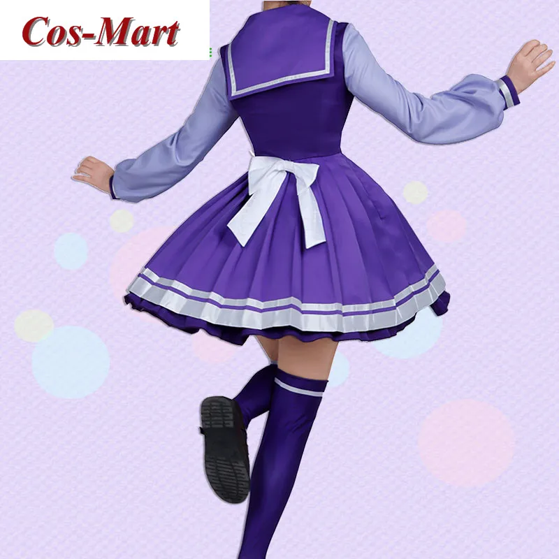 Game pretty derby fantasia de mary jane, conjunto completo de uniforme de inverno, traje de fantasia feminino, roupa de gala, faz personalização