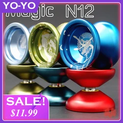 MAGICYOYO--N12 Great White Shark Delicate Touch Lasting Sleep Game Ball Promotions Classic Professional Metal YO-YO Toy Gift