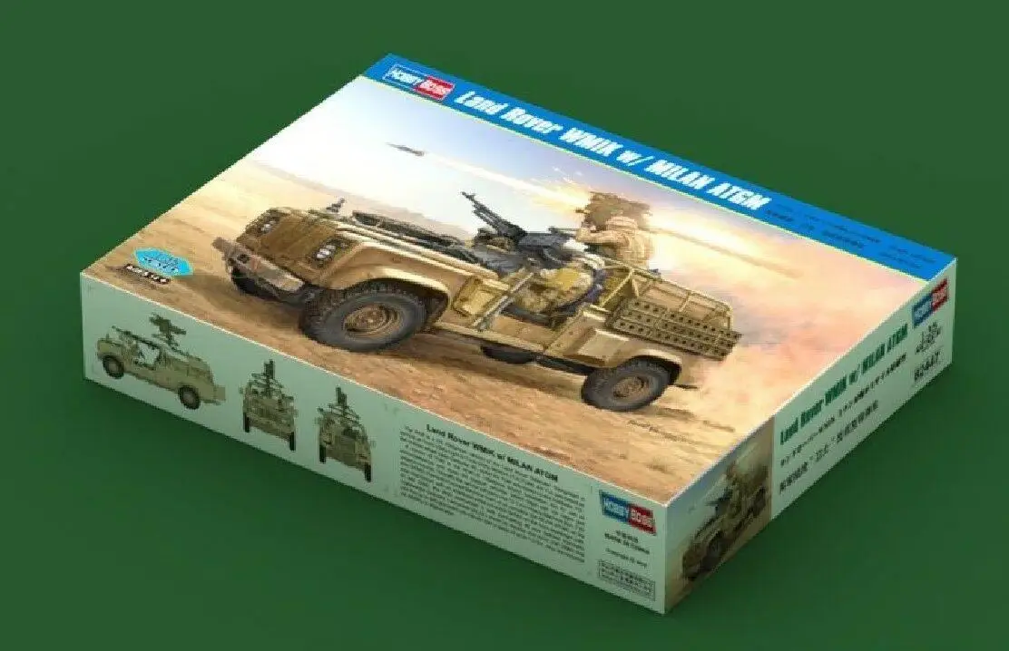 

Hobbyboss model 82447 1/35 Land Rover WMIK w/MILAN ATGM Vehicle Model Kit