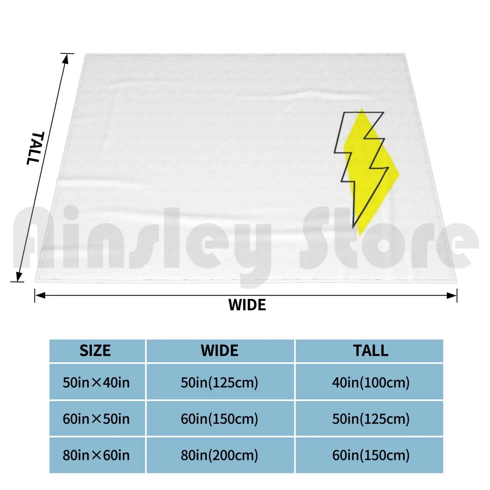 Lightning Strike Blanket Fashion Custom Lightning Strike Lightning Bolt Lightning Strike Bolt Fighter Airplane Weather