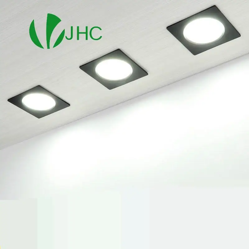 

Ultra Thin LED Downl Light Recessed 6w 9w 12w Celing Light 220v Square lights Lamps LED Panel Downlight for Kitchen/Home/Office