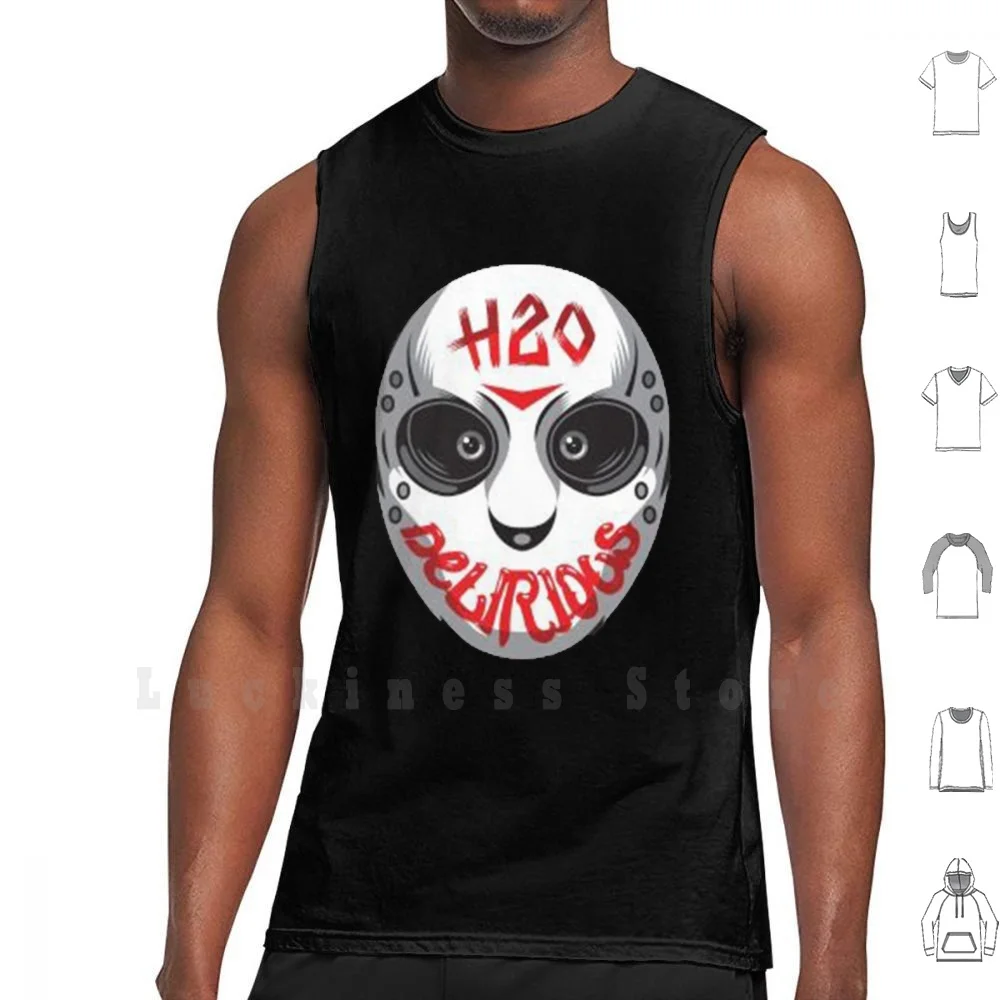 H2o Delerious Mask Tank Tops Vest 100% Cotton H2o Delerious Nogla Wildcat Jason Safe Mask Youtube