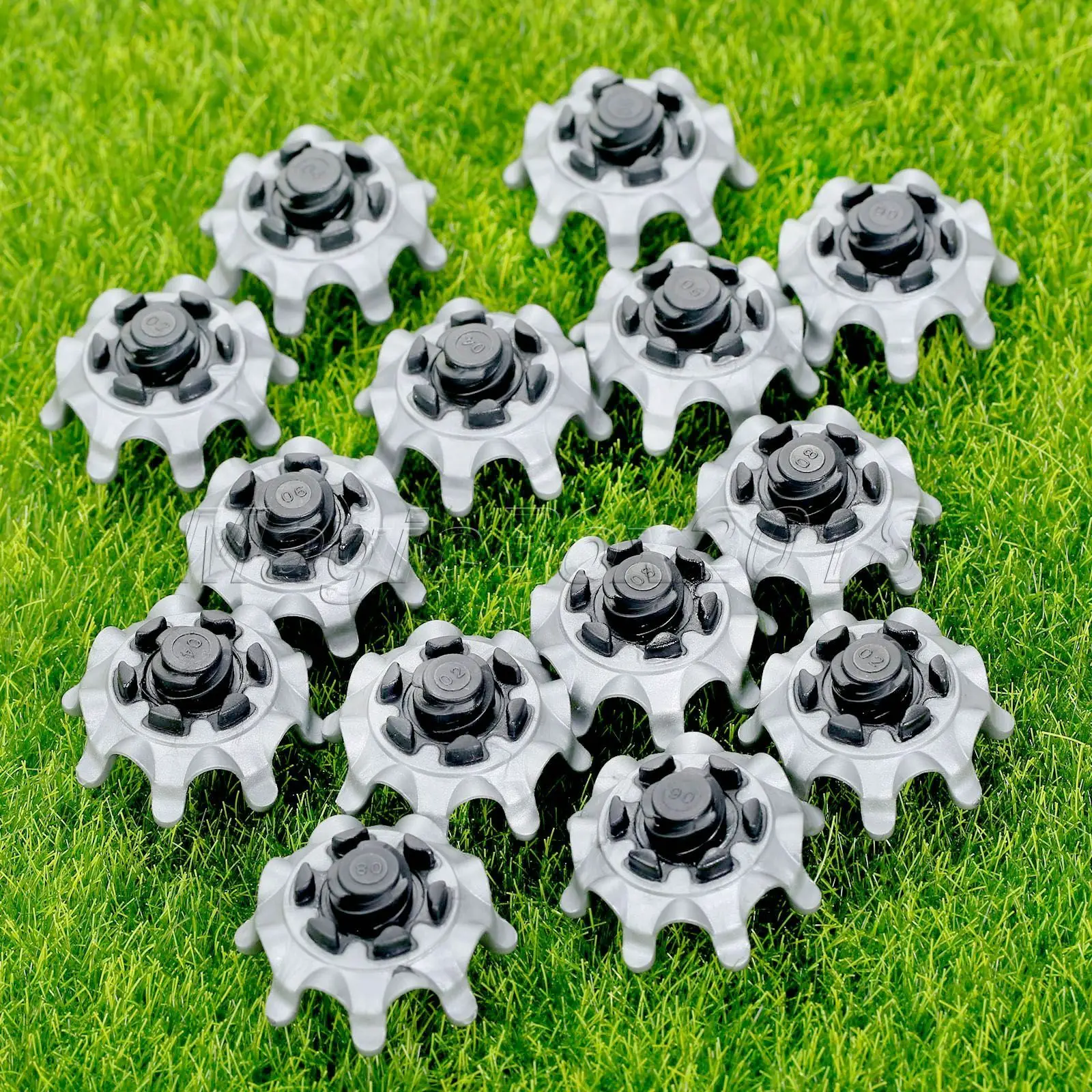 14pcs Golf Shoes Soft Spikes Pins Turn Fast Twist Shoe Spikes Replacement Set Golf Training Aids