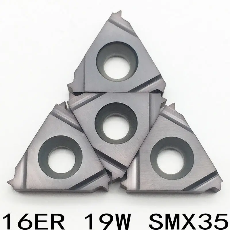16ER 19W SMX35 filettatura per utensili da taglio con inserto in metallo duro per acciaio inossidabile/ferro