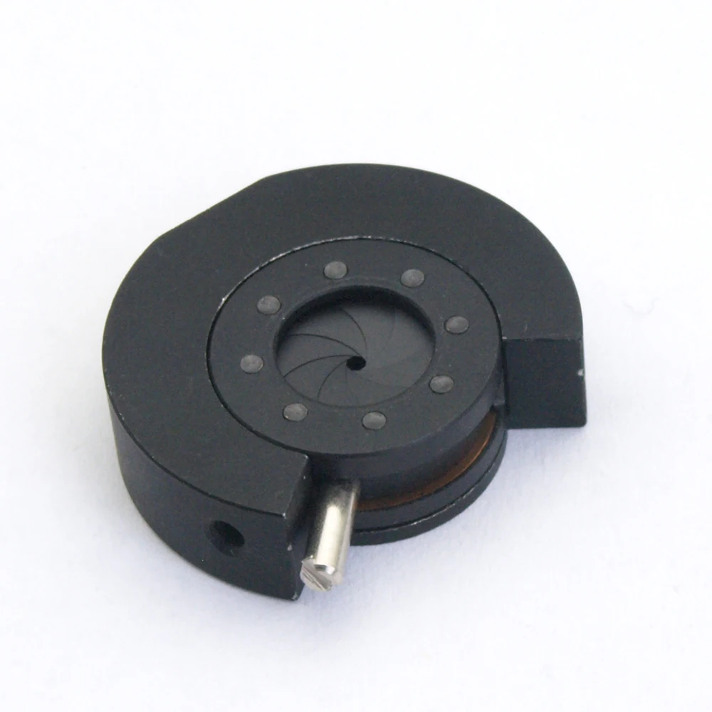 0.5-7.5mm Manual Aperture Adjustable Iris Diaphragm Optical Diaphragm for Camera Horizontal Viewing Angle Fixed Iris