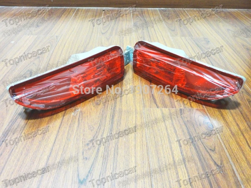 

2Pcs Left & Right Side Rear Bumper Lights Tail Fog Lamps Reflector For Honda CRV 2012-2014