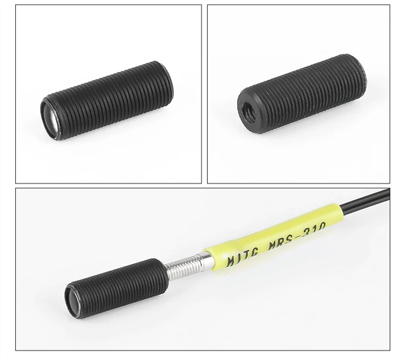 Optischer Fasersensor, Fokuslinse, Spiegel, optisch, M3, M4, M6, für diffuse reflektierende Durchgangsstrahl-Lichtschranke, Gauselink – Detail 12