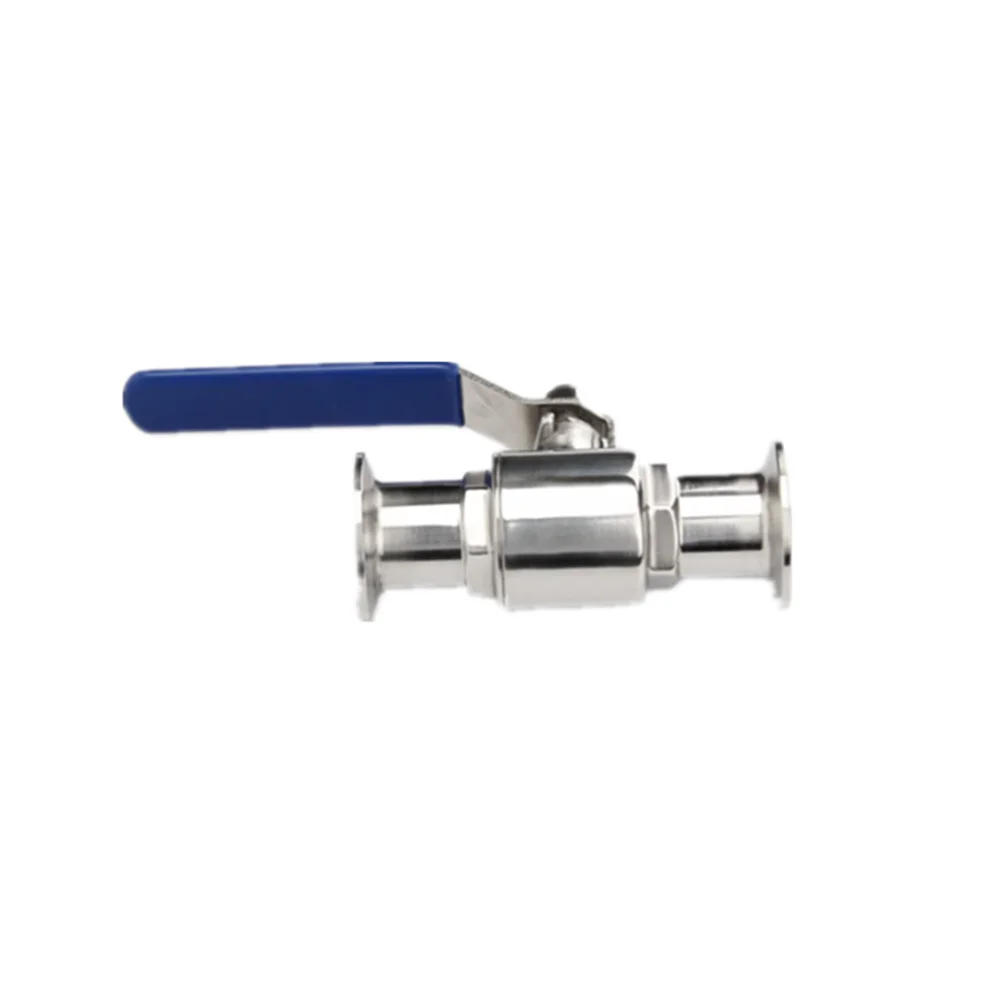 

1-1/2" 38mm 304 Stainless Steel Sanitary Ball Valve 1.5" Tri Clamp Ferrule Type For Homebrew Diary Product