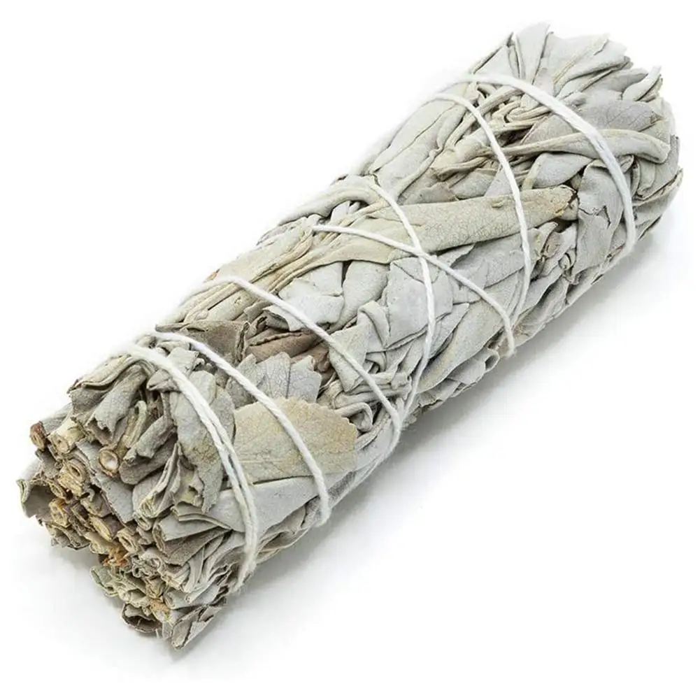 White Sage Smudging Bundles Wands Sage Smudge Kit Bundles For Home Cleansing Negativity Removal Purification Healing Meditation