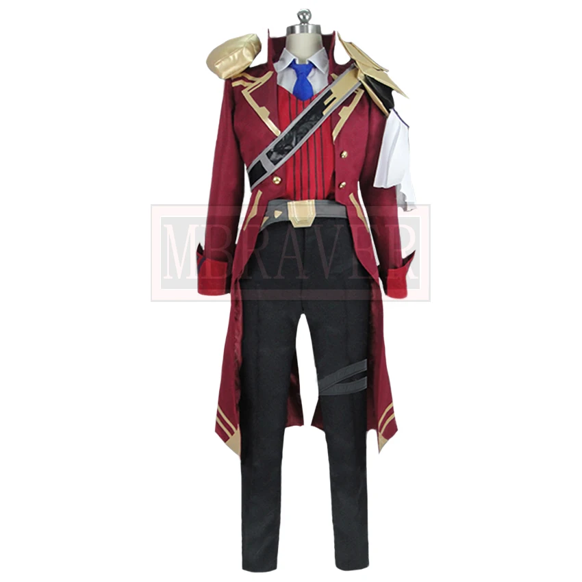 LOL Graves the Outlaw Cos Halloween Uniform Cosplay Costume Custom Made