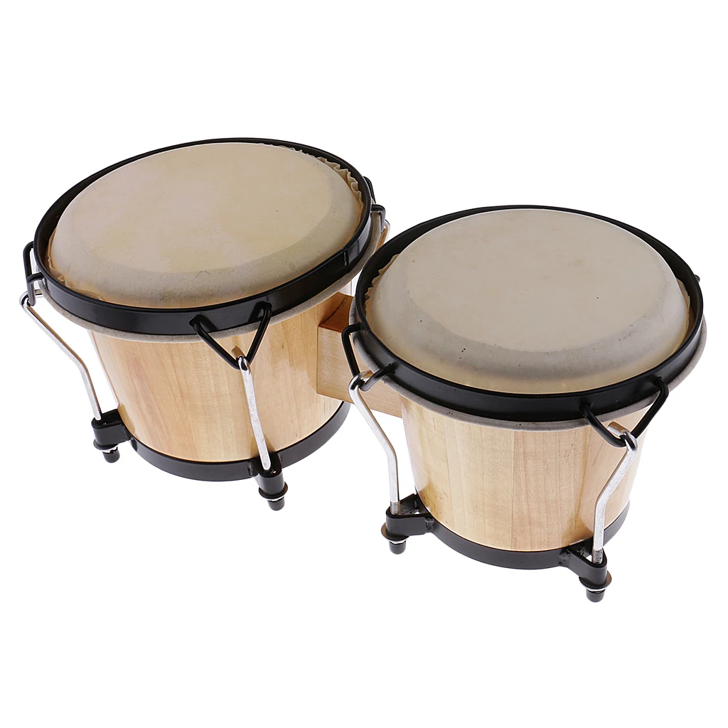 Orff Bongo Drum African Drum Percussion Instruments for Band Students Performances