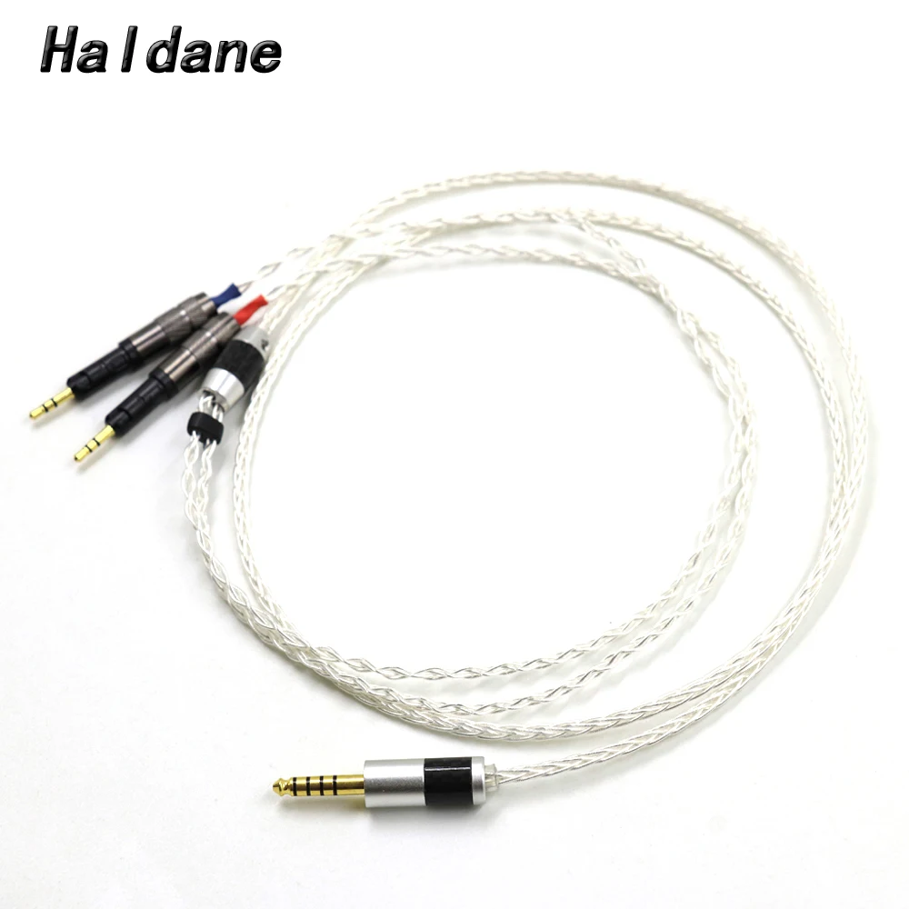 

Haldane HIFI SilverComet High-end Taiwan 7N Litz OCC Earbud Replace Upgrade Cable for ATH-R70X R70X R70X5 Headphone Earphones