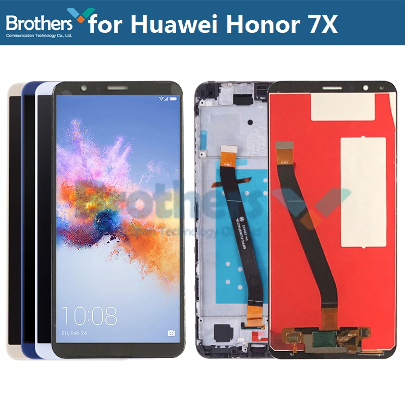 

LCD Screen for Huawei Honor 7X LCD Display for Huawei L21 L22 L24 L34 AL10 TL10 LCD Assembly with Frame Touch Screen Digitizer