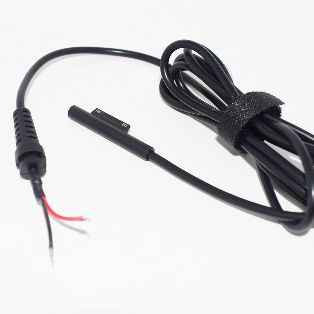 1pc 1.5M/5FT Microsoft Surface RT Pro 4 Tablet Pigtail DIY kabel przewód czarny