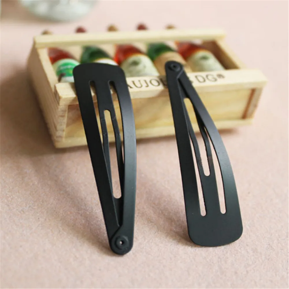 Black 10pcs/set Metal Hair Barrettes Hairpins BB Headbands hair clips for girls Womens Hairgrips Hair Styling Accessories