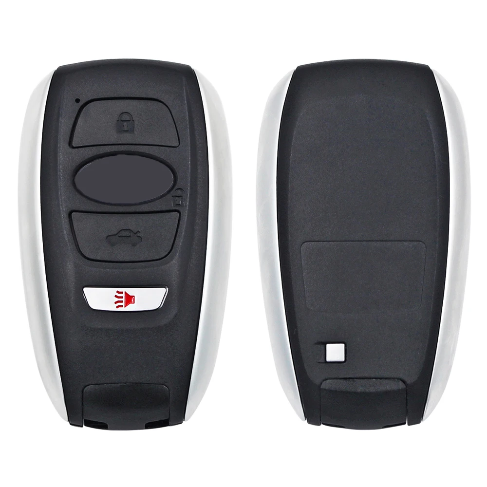 Ecusells Smart Keyless Go Remote Key 4 Buttons 433.92MHz 8A Chip for Subaru Legacy Outback Forester Impreza HYQ14AHK 231451-7000