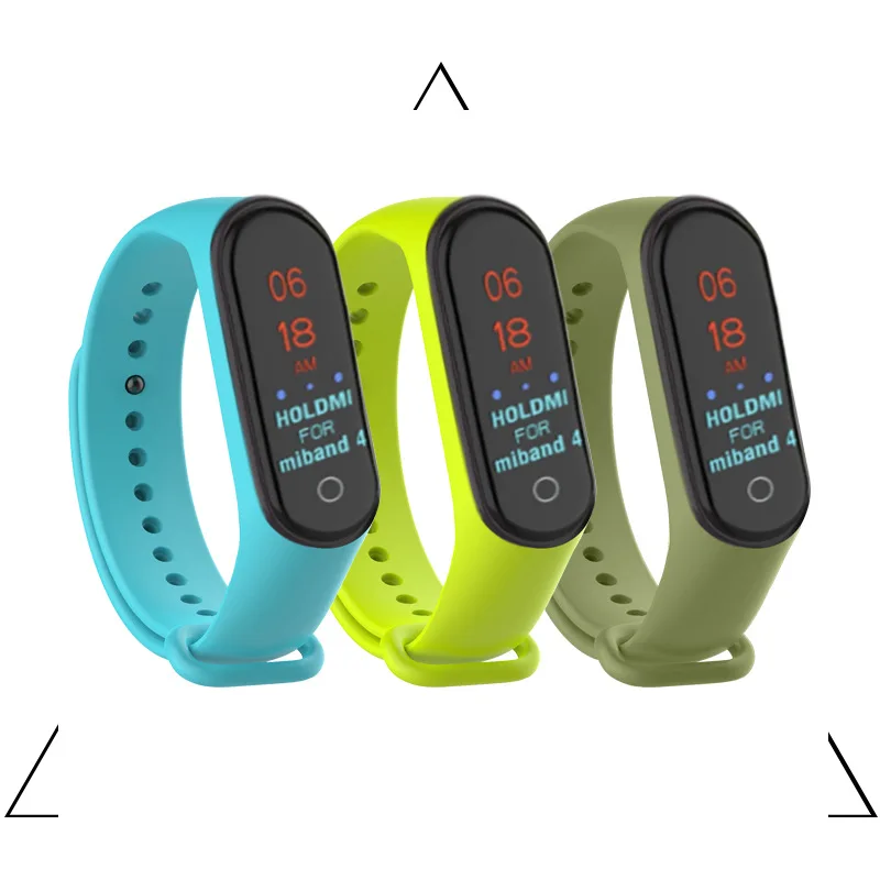 Cinghia Per Xiaomi Mi band3 Mi band4 Colorato Replacment Per Xiaomi Mi Banda 3 4 Smart Wristband Cinghia Punto Cinghie per Mi Band 3 4