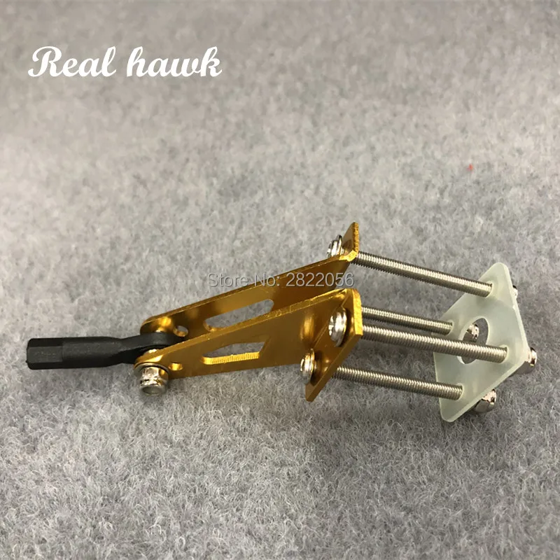 H33*W25*L24mm TOC Four-point Rocker Aluminum Rock Arm 4-Point Servo Arm Horns for RC airplane parts/accessories