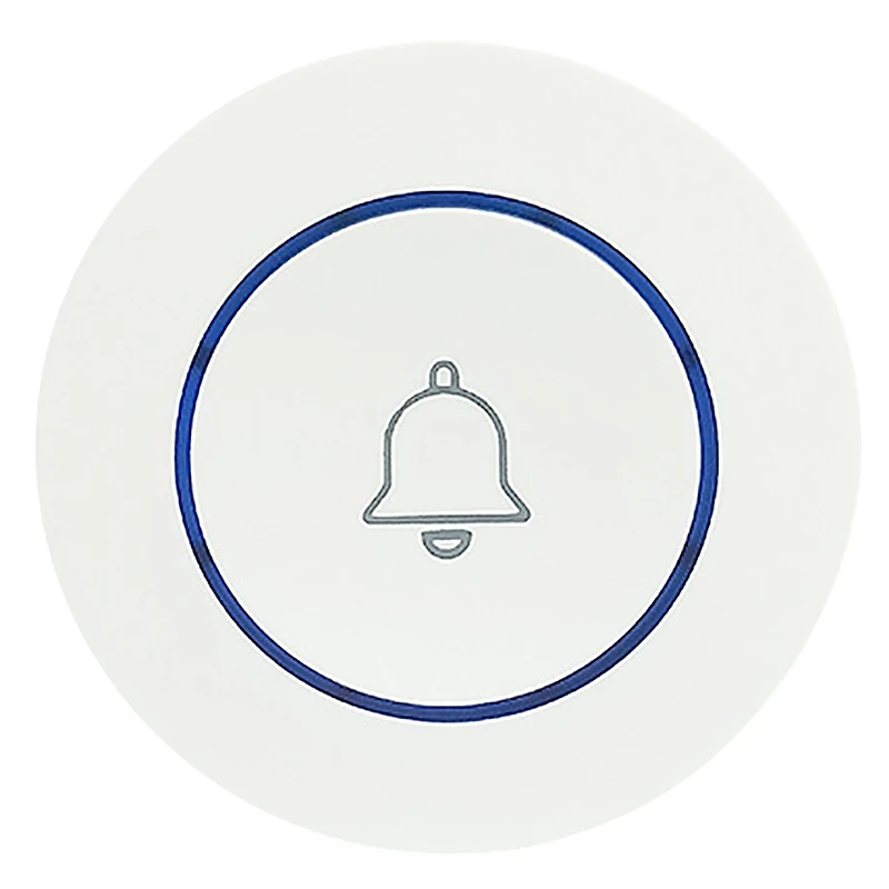 جرس باب متصل M6 ، لاسلكي ، مع زر ، خارجي ، إنذار ، ذكي ، wi-fi ، للمنزل ، 433