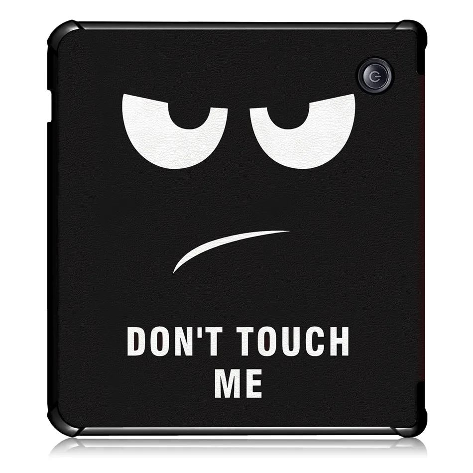 Capa para Kobo Libra H2O 7 "eReader Premium PU Couro Multiângulo Origami Stand capa protetora com função Auto Sleep Wake