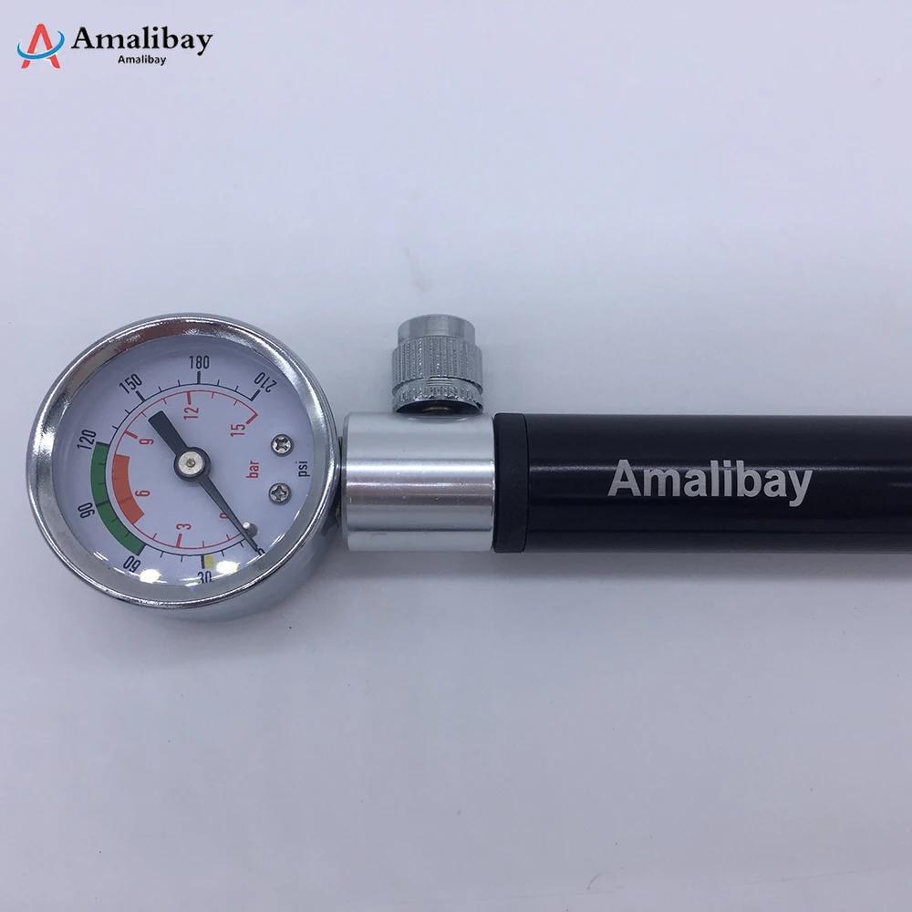 Mini pompa per pneumatici ad alta pressione con manometro per Xiaomi M365 1s Pro2 pompa per gonfiaggio ad aria a mano per Scooter per Ninext MAX G30 Es2 4