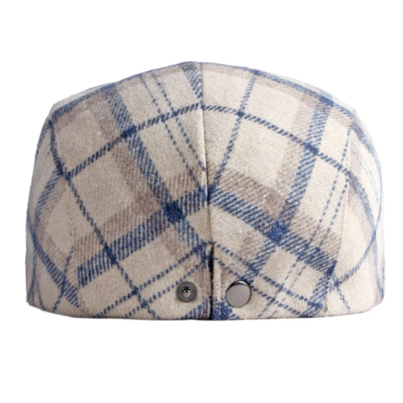 HT3708 New Autumn Winter Cap Hat Men Women Wool Beret Cap 