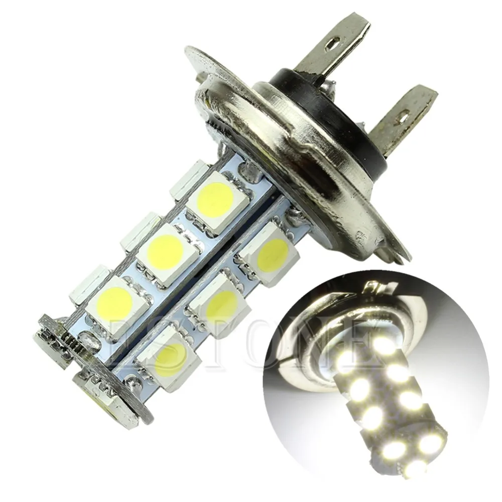 H7 5050 18-SMD LED Pure White Car vehicle Bulbs Fog Driving Light Lamp