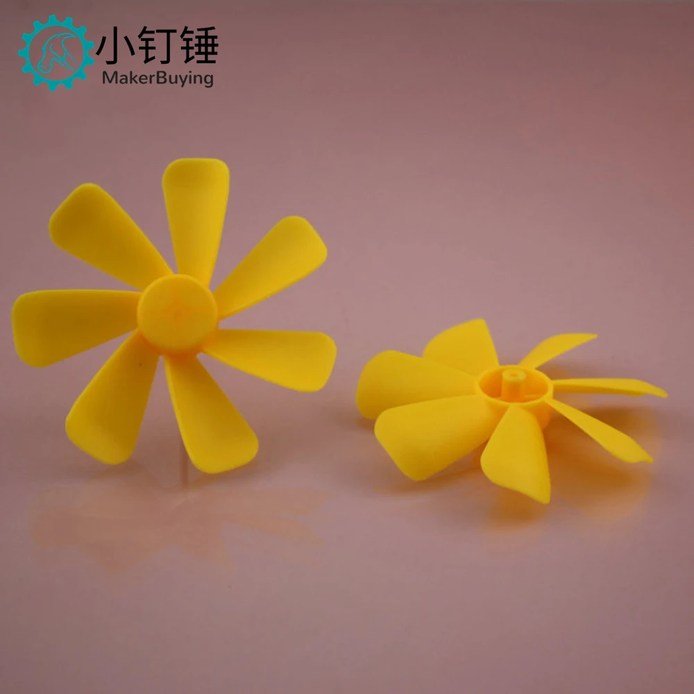 75mm seven-blade propeller petal propeller seven-blade fan blade propeller wind blade decorative propeller