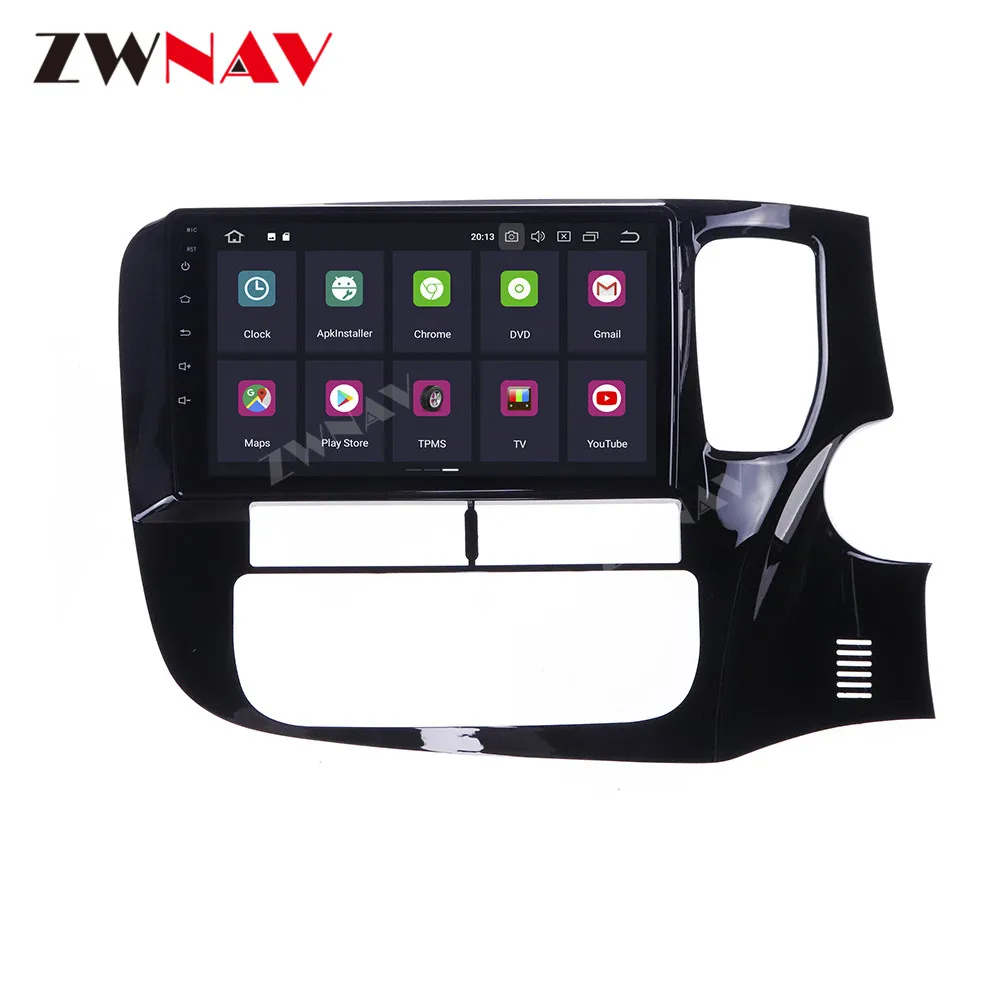 Android 10 With DSP Carplay IPS Screen For Mitsubishi Outlander 2014 - 2019 RDS Car GPS Navigation Radio DVD Player Multimedia