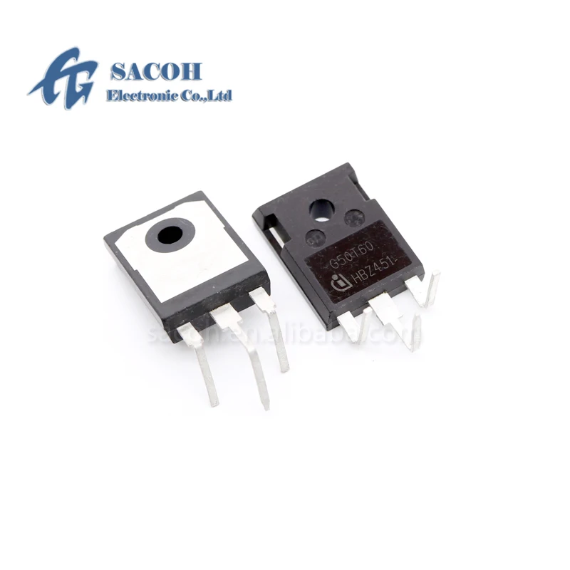 

Refurbished Original 10Pcs/Lot IGW50N60T G50T60 50T60 50N60 OR IGW30N60T G30T60 TO-247 50A 600V Power IGBT Transistor