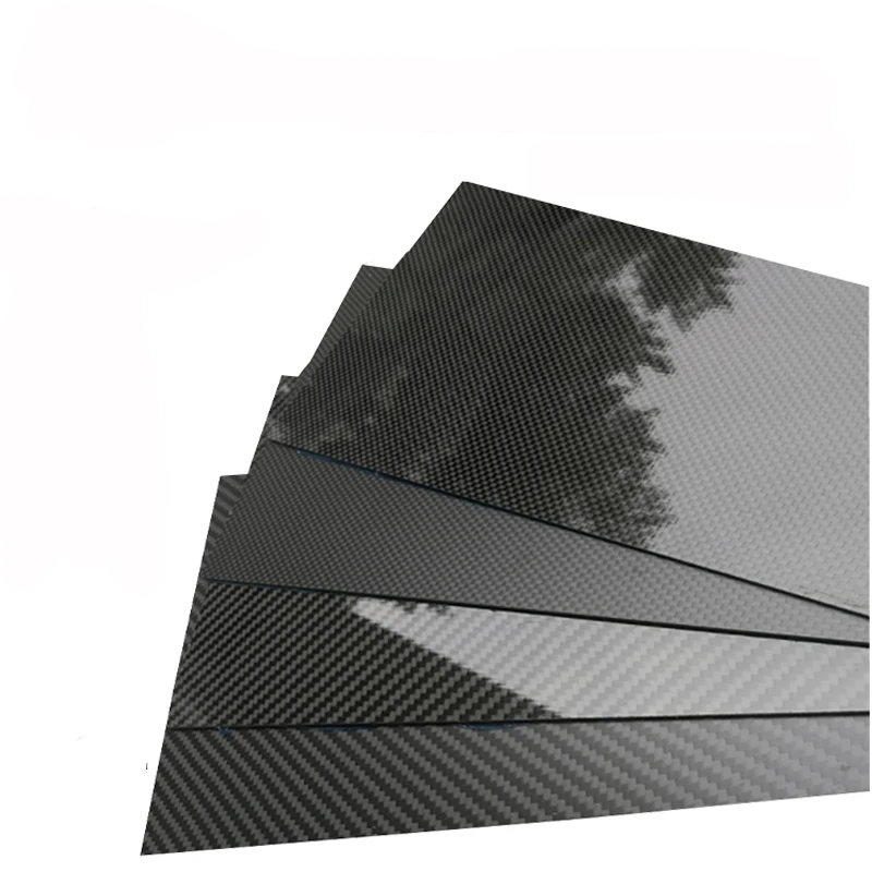 3K Carbon Fiber Plate 100% full Carbon Fiber sheets 400X500mm Thickness 0.5mm 1mm Composite carbon Board High hardness Panel