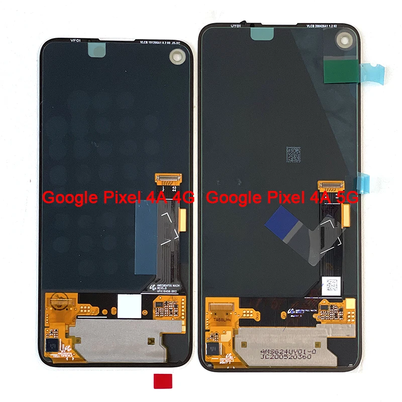 Imagem -04 - Tela de Toque Amoled Lcd para Google Pixel 4a Original 581 4g 62