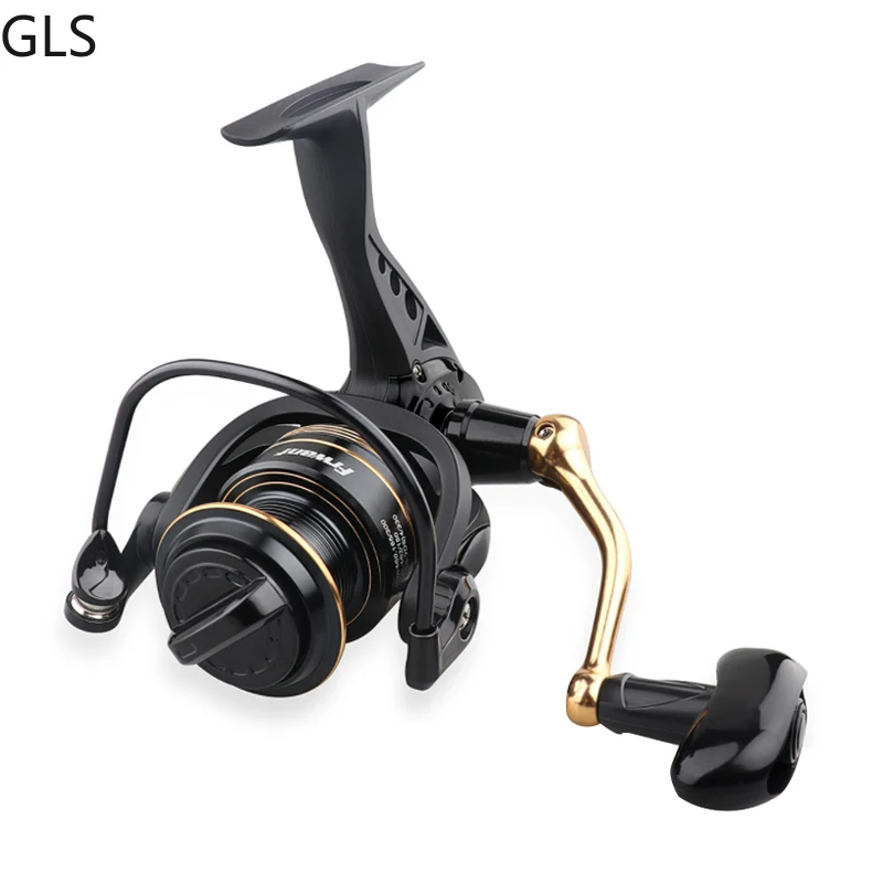 

New Freshwater/Saltwater Fishing Reel FMCF 2000-7000 Series Metal Spool High Quality 3+1BB Spinning Fishing Wheel