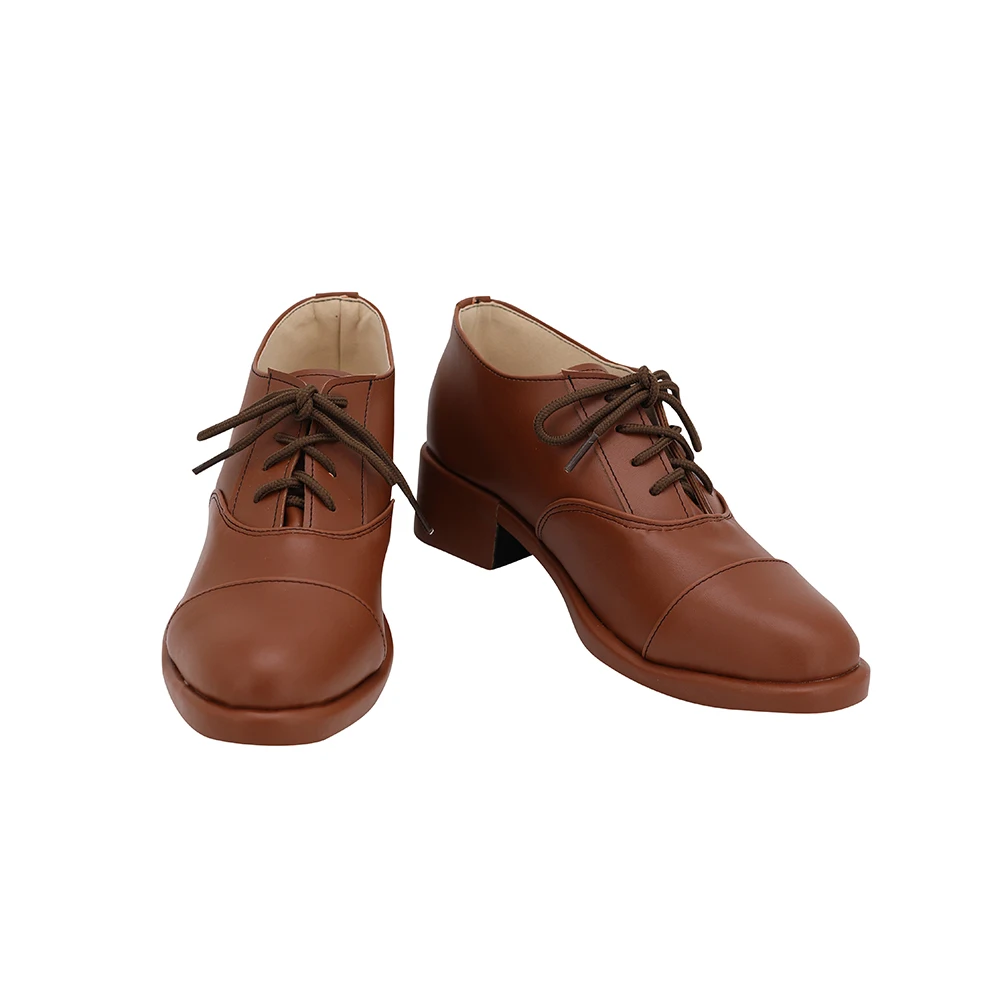 DRB Rosho – chaussures de Cosplay Division Rap Battle Rosho, bottes marron