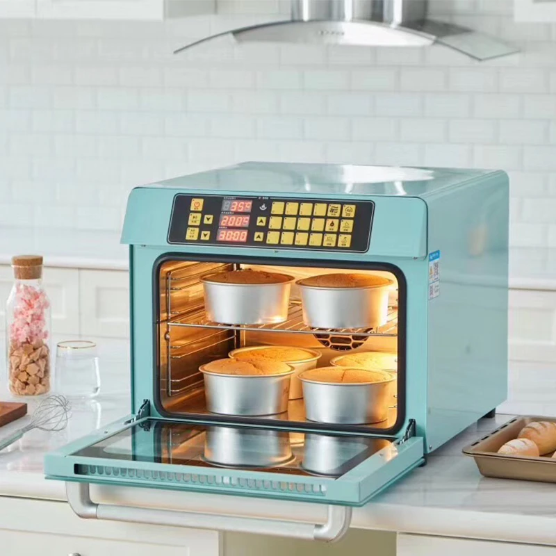 UKOEO T45 convection oven hot wind cycle baking stove 45L home ulation drying stove 2000W stainless steel steam oven with fan