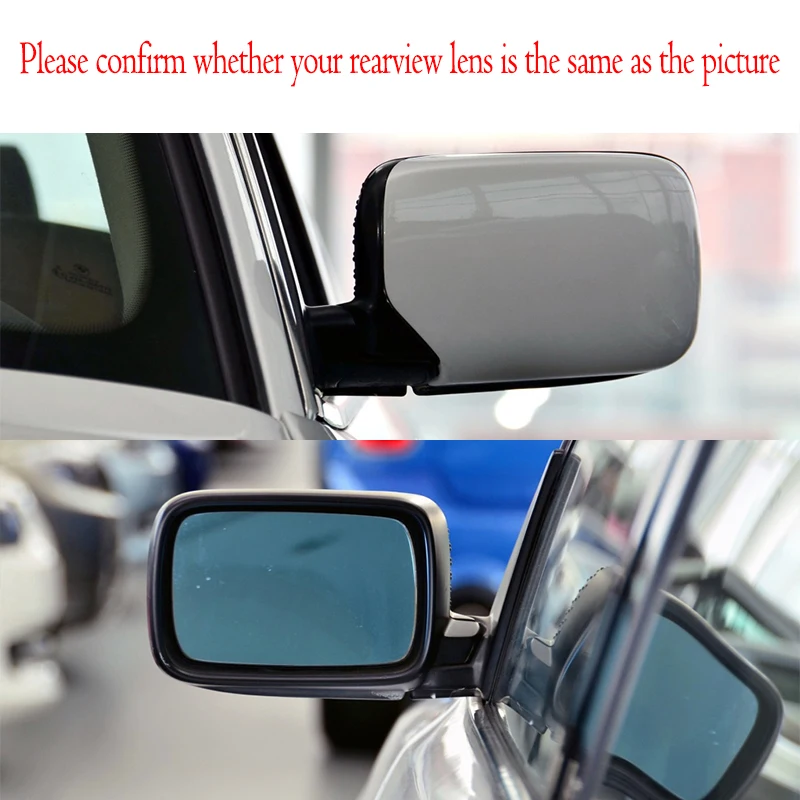 for BMW 5 7 series rearview mirror heated glass E38 E39 728i 730d 730i 735i 740i 740d 750i 520i 525i 528i 530d 530i 1995-2003