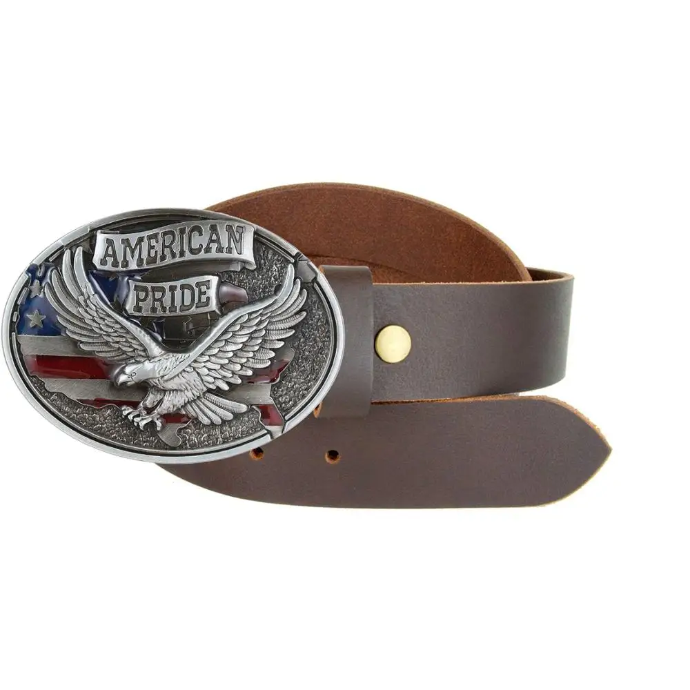 1PC Eagle Cool Belt Buckle Men Unisex Western Fashion Buckle Cowboy Cowgirl Cowgirl Umbrella Cord Buckle Luxury