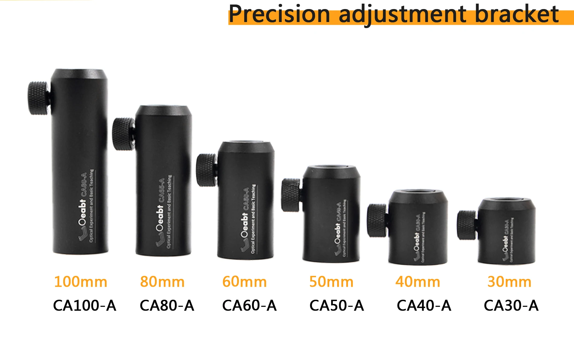 CA30-A Series Optical Precision Adjustment Pull-up Column Post Adjusting Sleeve Base Post Holder For Optical Experiment Research