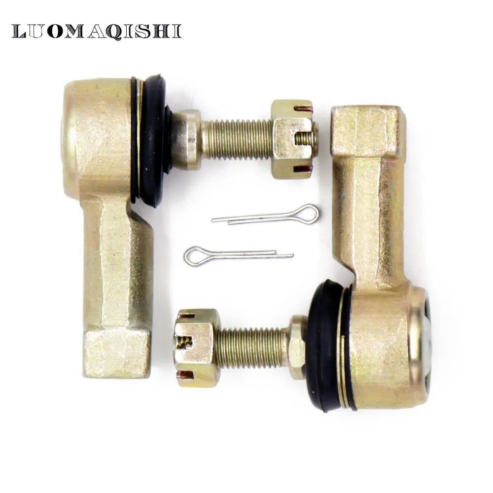 1 Set of Tie Rod Ends Kit Left & Right Ball Joints Fit For Polaris ATV Scrambler Outlaw Predator 50 90 Quad Bike Parts