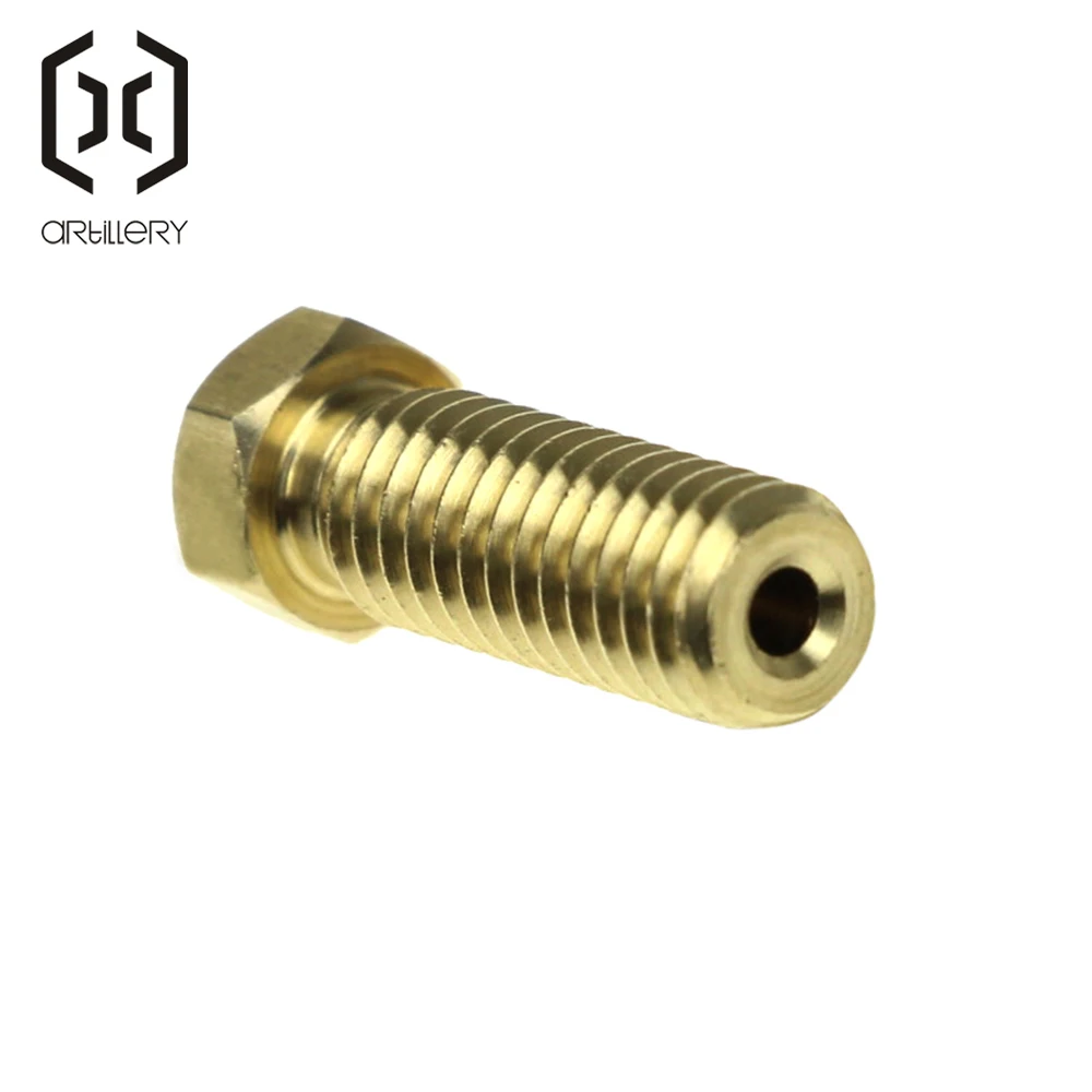 10PCS Brass Nozzle 0.2/0.3/0.4/0.6/0.8/1.0/1.2MM Extruder Print Head Nozzle For 1.75MM 3D Printer Accessories