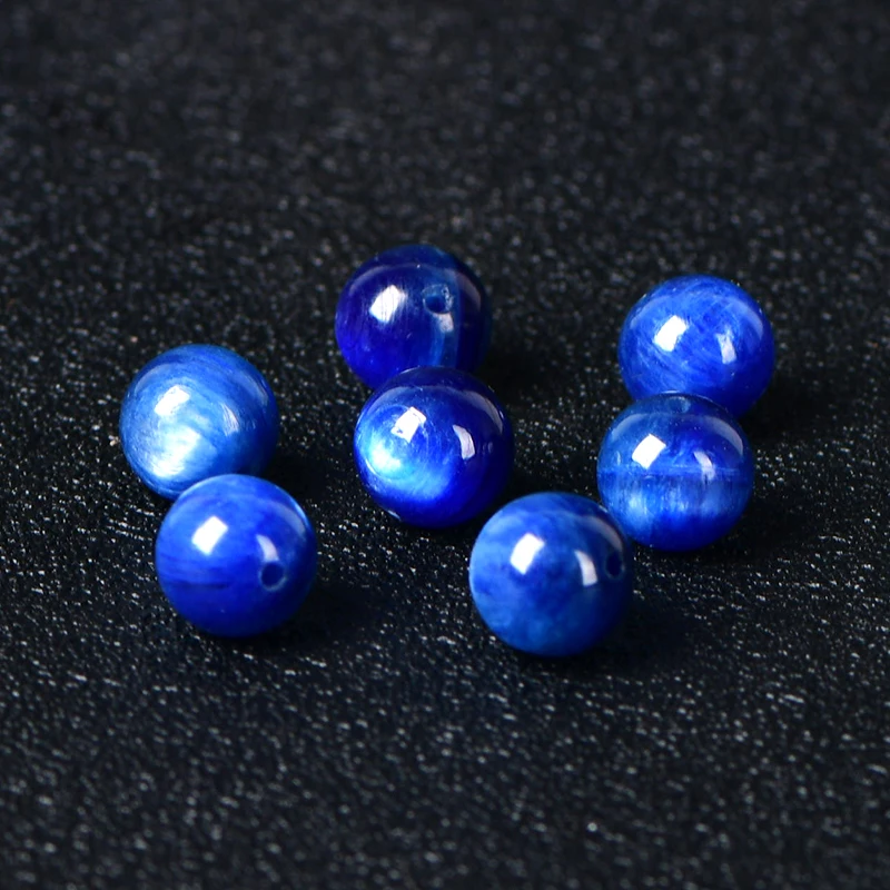 4A Natural Kyanite Cyanite Quartz Crystal  Single Bead DIY Jewelry Making