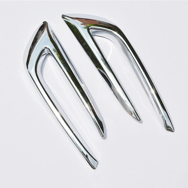 Fit For Buick Encore 2016 2017 2018 Car front fog lamp frame Decoration cover trim ABS Chrome car accessories styling