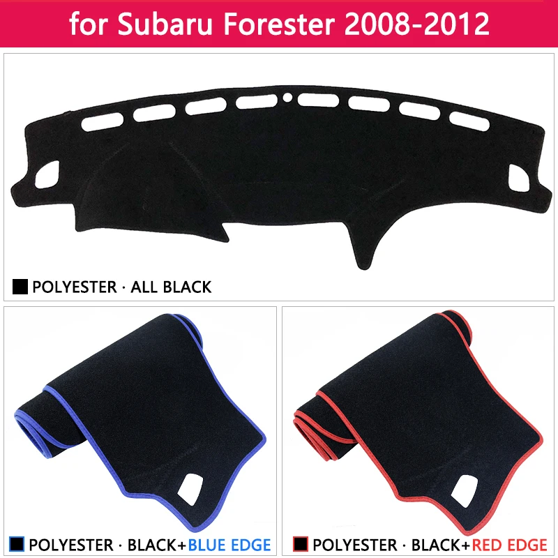 for Subaru Forester 2008 2009 2010 2011 2012 Anti-Slip Mat Dashboard Cover Carpet Sunshade Dashmat Car Accessories SG SH SJ SK