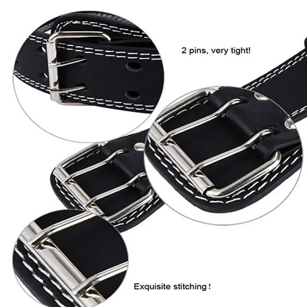 Unisex Powerlifting Training Belt Lumbar Weightlifting Waistband Training Belt