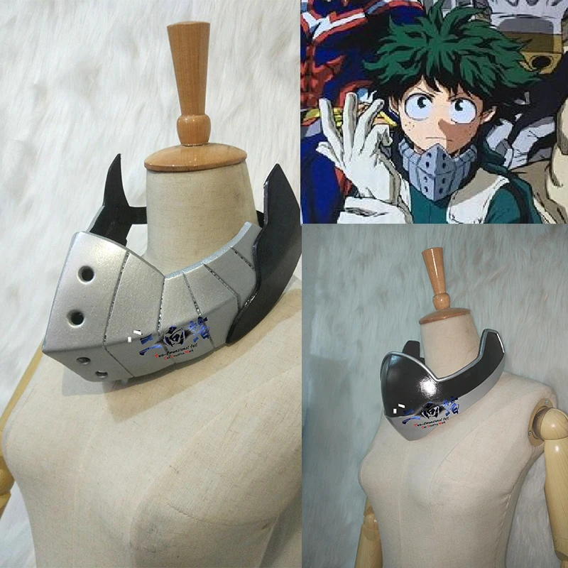 

Anime My Hero Academia Midoriya Izuku Cosplay Mask Props Boku No Hero Akademia deku Mask Halloween Cosplay Costume Accessory