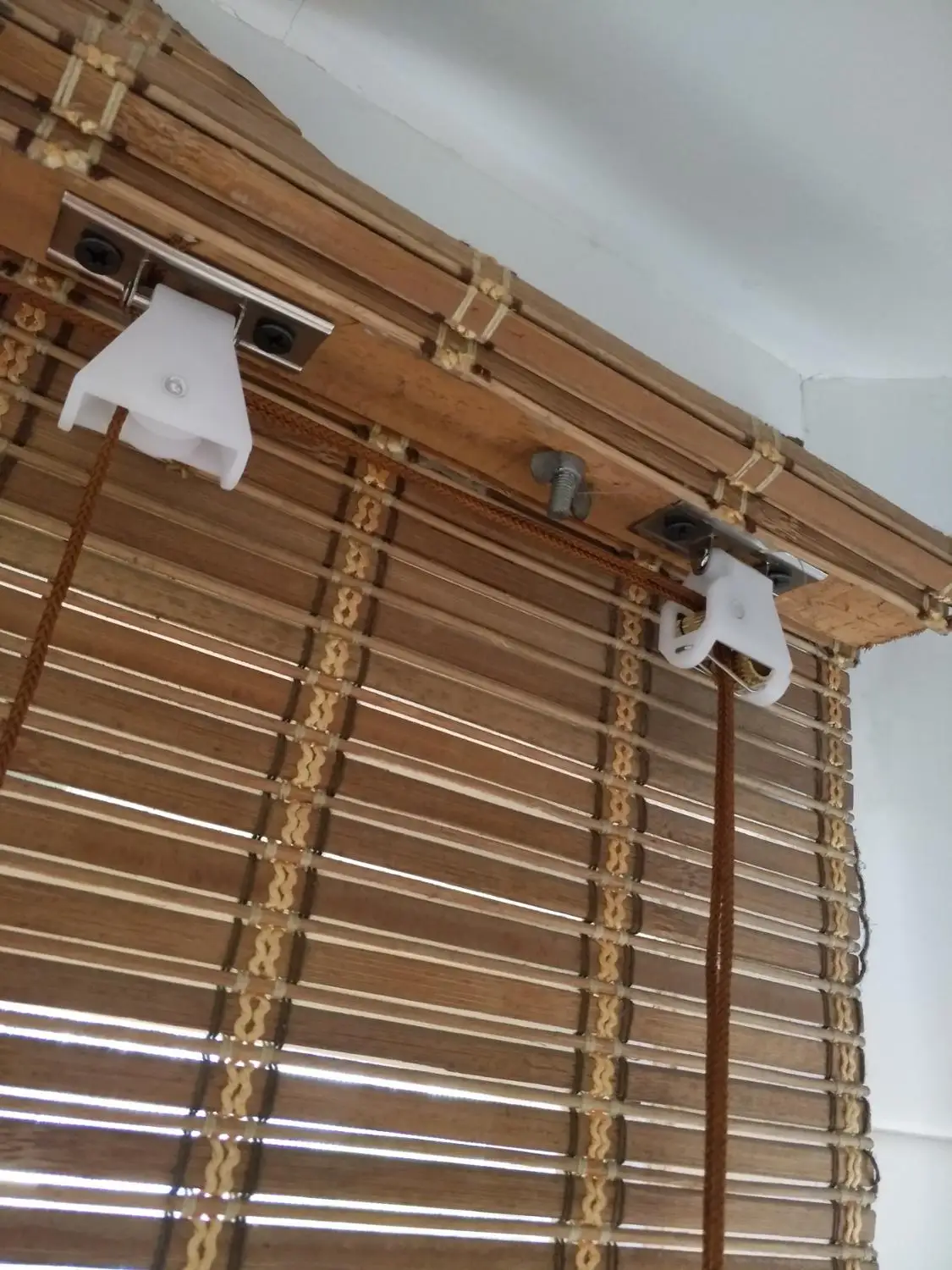Bamboo Roller Blinds Components Woven Wood Blinds Accessories