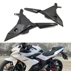 Carbon Fiber Look Motorcycle Side Trim Cover Bracket Fairing Cowling Case For Suzuki GSX250R GSX 250 250R 2017 2018