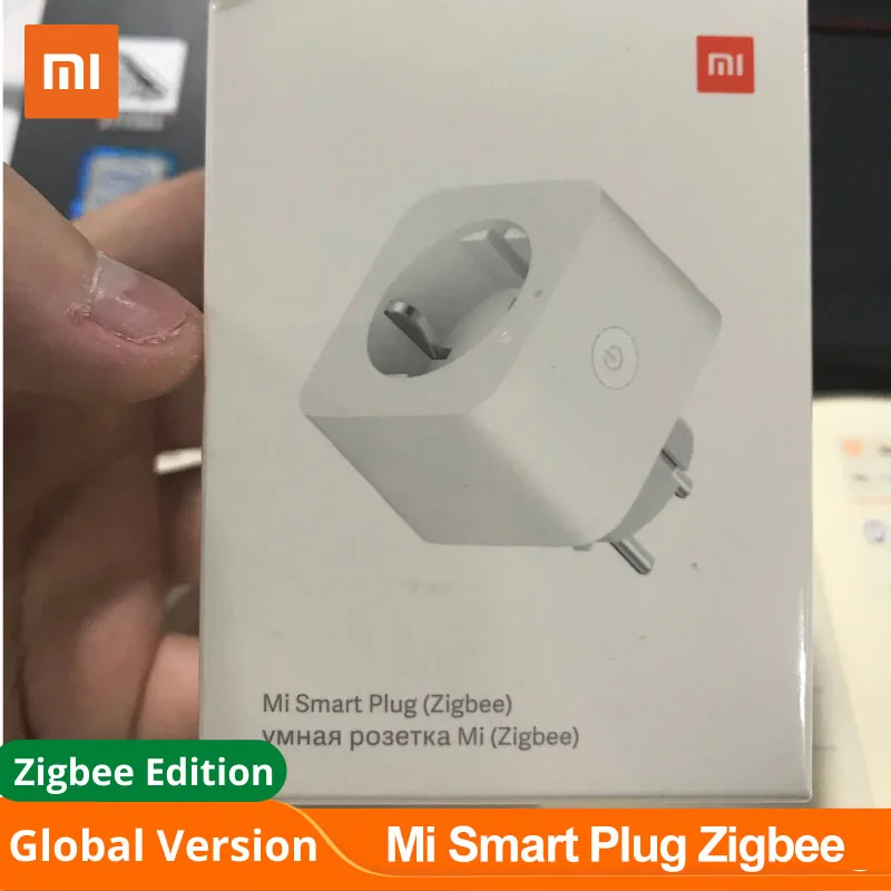 EU Version Xiaomi Mi Smart Socket Plug Zigbee EU Plug Mijia Multifunctional Gateway APP Remote Control