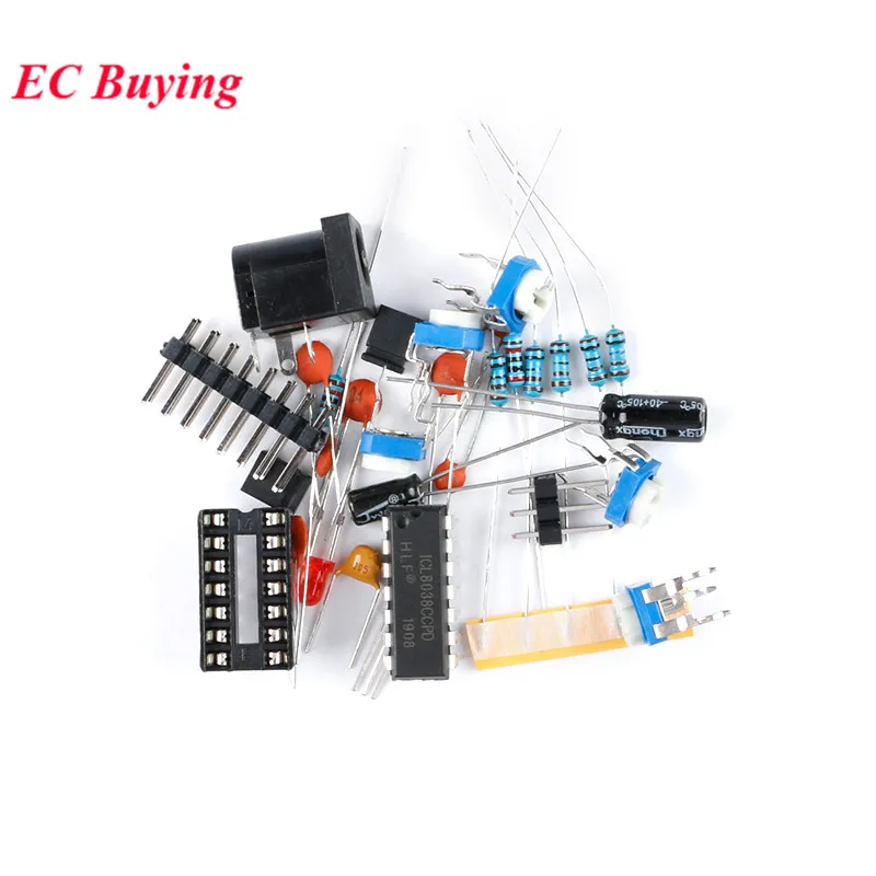 ICL8038 Function Signal Generator DIY Kit Set Multi-channel Sine Triangle Square Wave Signal PCB Board Electronic Parts 12V-24V