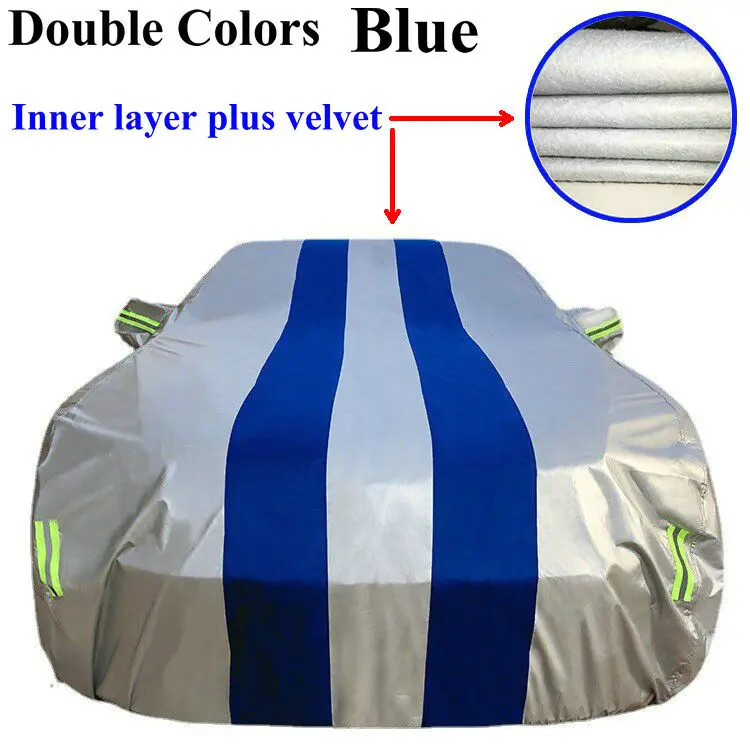 

Anti Snow Frost Rain Flame Sun Anti Scratch Car Oxford Thickened Cover For Volkswagen VW EOS FOX Sharan Touareg Polo Touran Bora